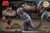 One Million Years B.C. Allosaurus & Tumak Diorama Statue Set Ray Harryhausen