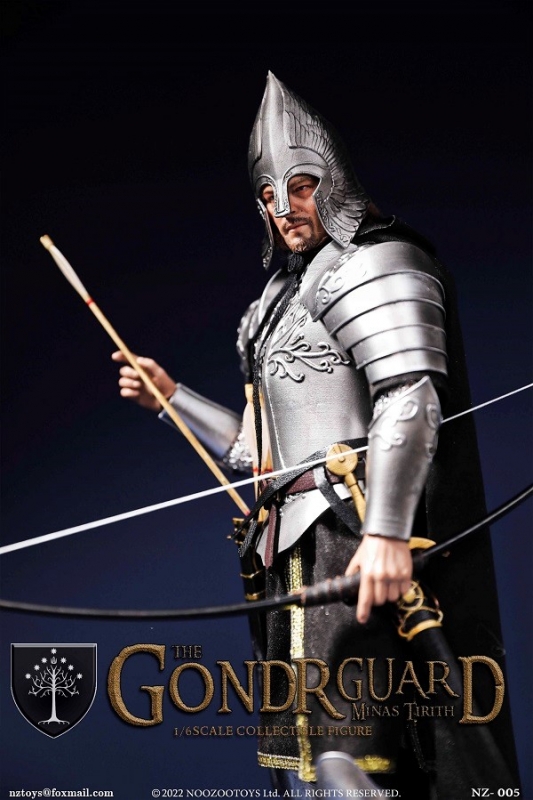 Gondor Guard Archer 1/6 Scale Figure by NooZooToys - Click Image to Close