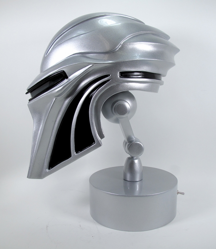 Battlestar Galactica Reboot Cylon Helmet Prop Replica with Lights - Click Image to Close