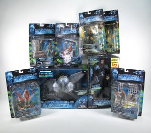 Battlefield Earth 2000 Action Figure Collection John Travolta Worst Movie Ever!