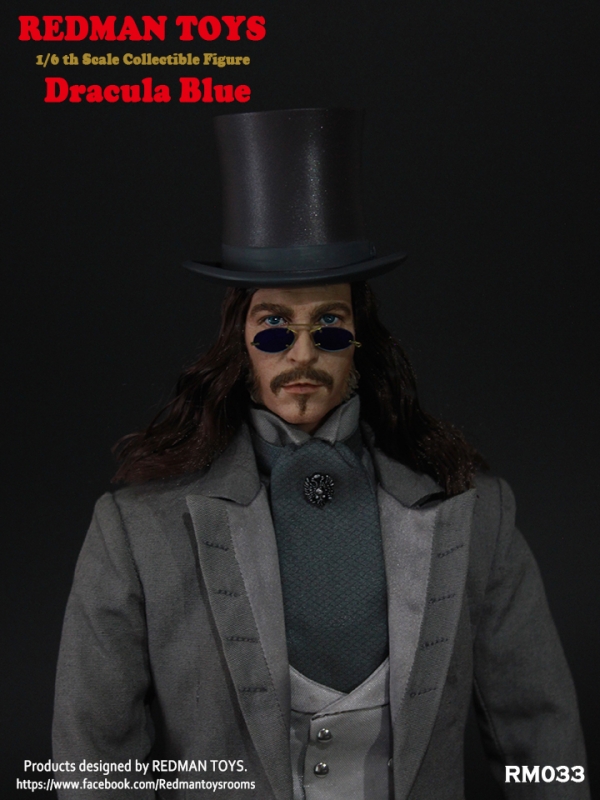Dracula BLUE 1/6 Collectible Figure by Redman Toys - Click Image to Close