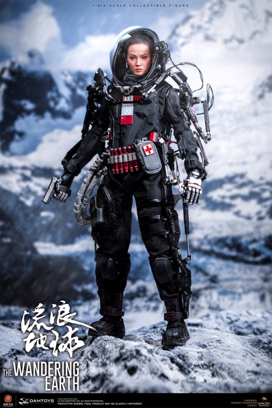 Wandering Earth CN171-11 Rescue Unit Zhou Qian 1/6 Scale Figure by Dam Toys - Click Image to Close