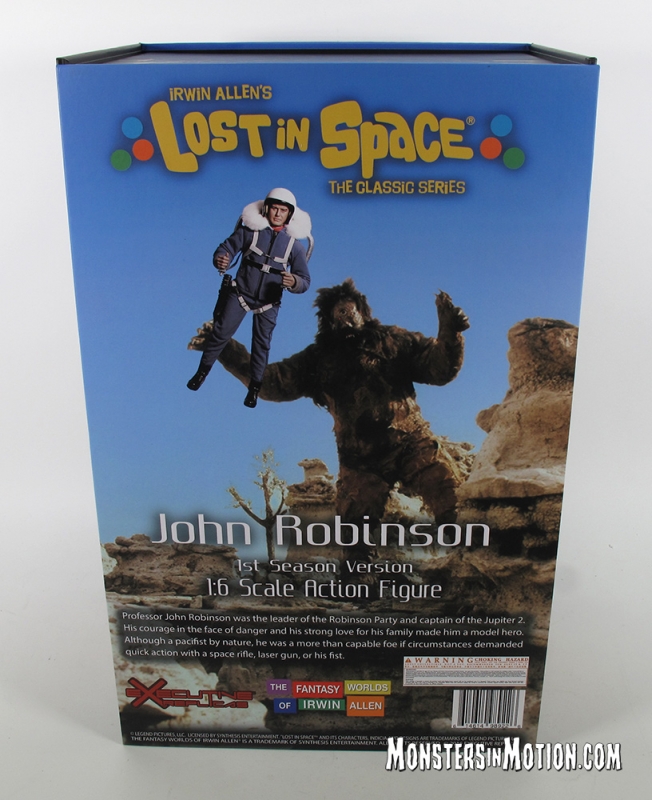 Lost In Space John Robinson with Jet Pack Guy Williams 1/6 Scale Figure LIMITED EDITION by Executive Replicas - Click Image to Close