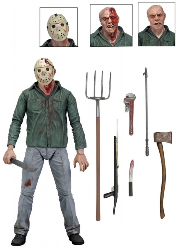 Friday The 13th Part 3 Jason Voorhees 7" Scale Ultimate Action Figure - Click Image to Close