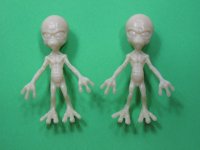 Alien U.F.O. Centauri 1/32 Scale Figure Set of 2 UFO