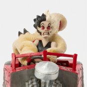 Disney 101 Dalmatians Cruella De Vil in Car Scene Statue