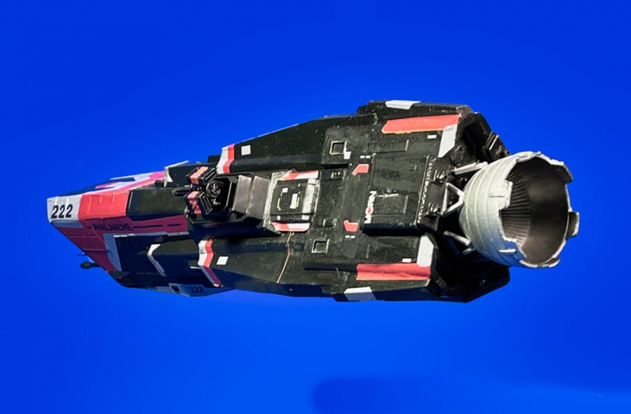 Expanse Morrigan Class Patrol Destroyer Model Kit - Click Image to Close