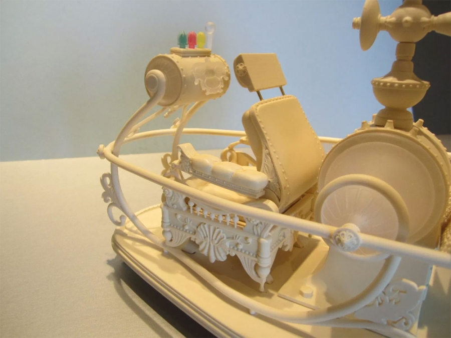 Time Machine 1960 Deluxe 1/6 Scale Model Kit - Click Image to Close