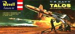 U.S. Navy Bendix Talos Ant-Aircraft Missile Plastic Model Kit by Atlantis