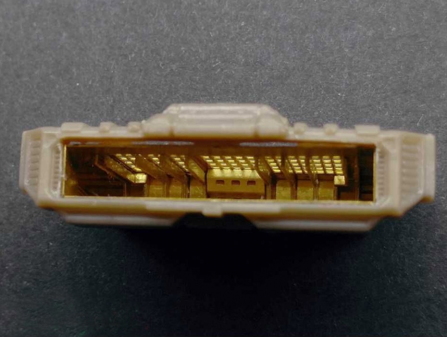 Star Trek Discovery NCC-1031 1/2500 Scale Photoetch Hangar Detail Set by Green Strawberry - Click Image to Close