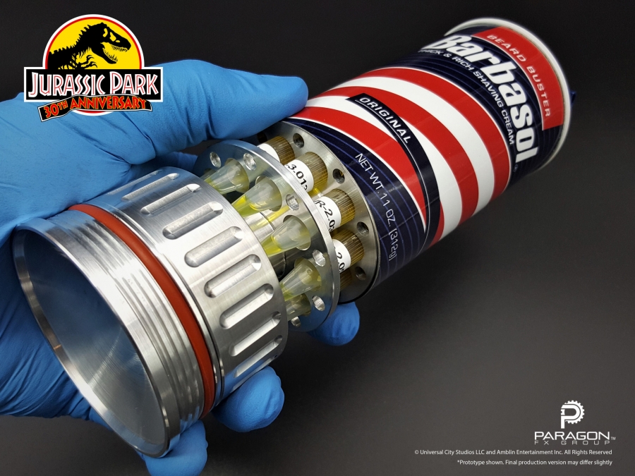 Jurassic Park Cryogenics Canister Prop Replica - Click Image to Close