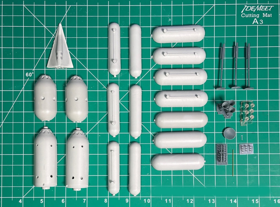 Convair Moon Lander 1958 1/144 Scale Model Kit - Click Image to Close