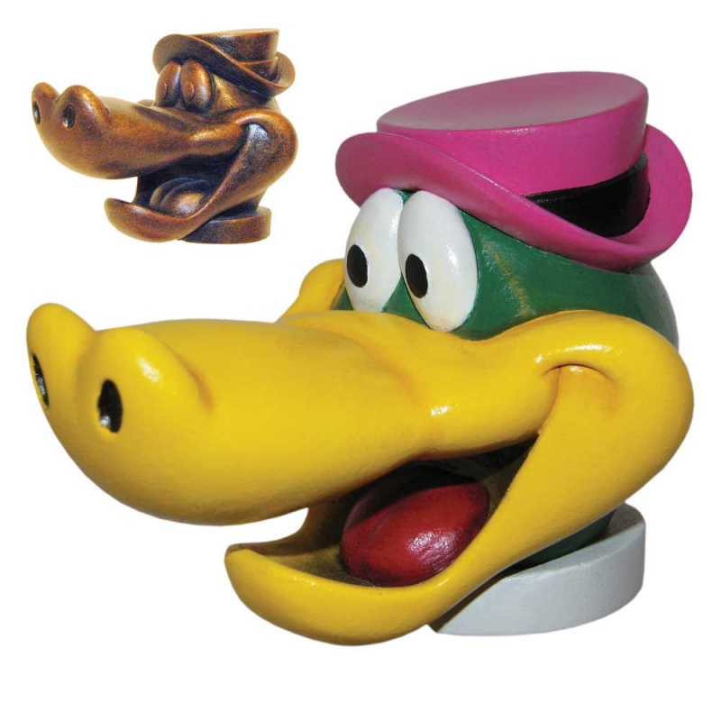 Wally Gator Head Shift Knob Model Kit - Click Image to Close