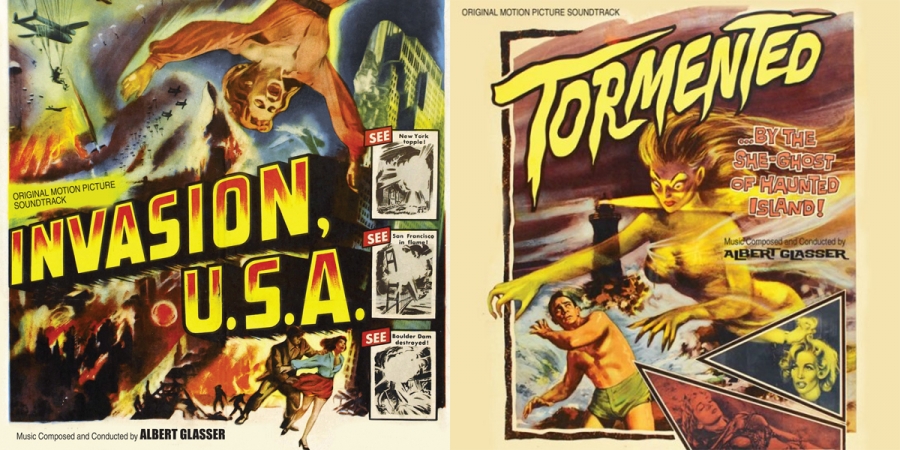 Invasion USA 1952 / Tormented 1960 Soundtrack CD Albert Glasser - Click Image to Close