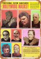Don Post Professional Hollywood Monster Masks 1966 Metal Sign 9" x 12"