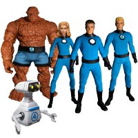 Fantastic Four One:12 Collective Deluxe Steel Boxed Figure Set by Mezco Toys