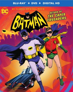 Batman 1966 Return of the Caped Crusaders Animated Movie Blu-Ray + DVD