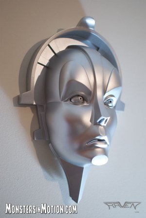 Metropolis Maria Full Size Face Wall Plaque Model Kit