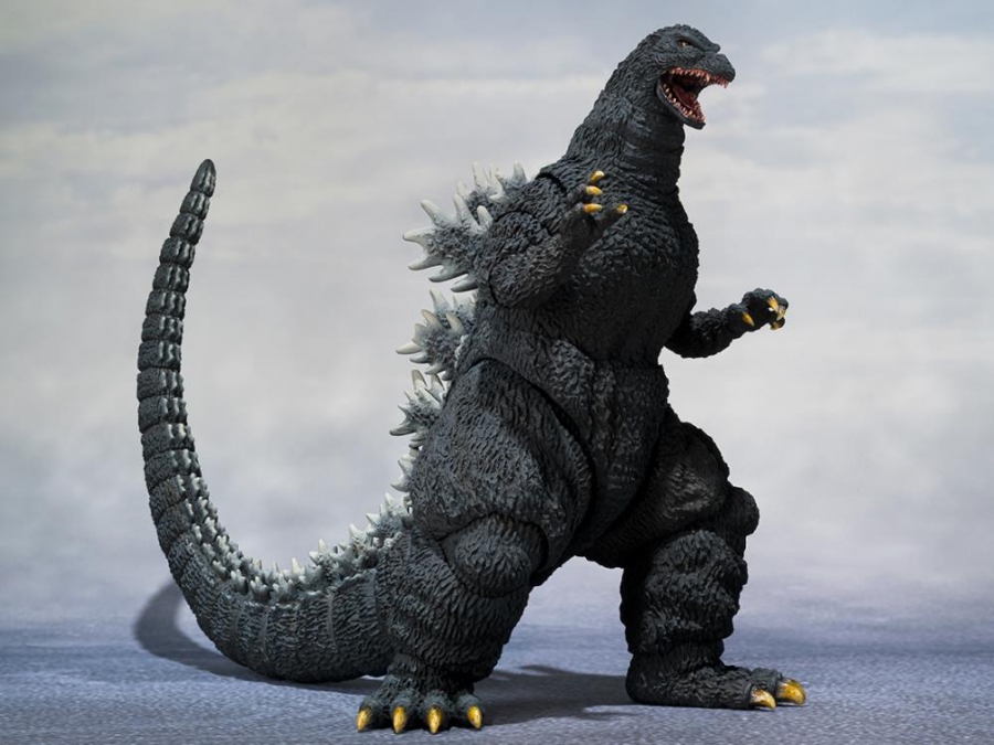 Godzilla vs. King Ghidorah (1991) Decisive Battle Godzilla S.H.MonsterArts Figure by Bandai - Click Image to Close