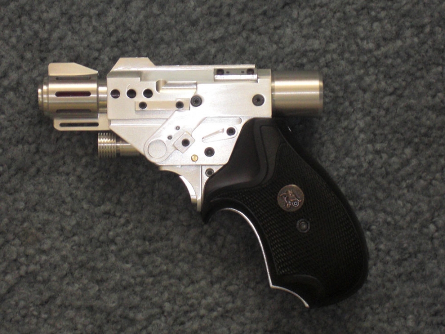 Babylon 5 PPG Machine Tooled Metal Phased Plasma Gun - Click Image to Close