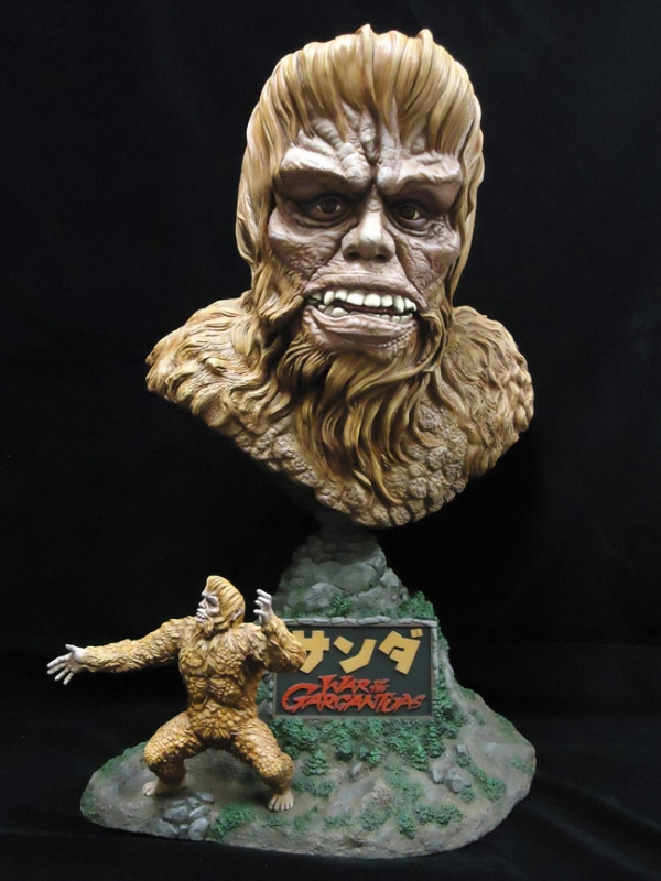 War Of The Gargantuas Sanda Big Head Bust Model Kit - Click Image to Close