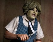Texas Chainsaw Massacre Leatherface with Old Lady Mask Clothed Action Figure