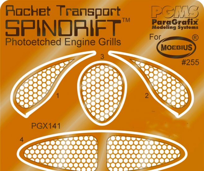 Mini Rocket Transport SPINDRIFT from Land of the Giants Model Kit by Moebius  Models