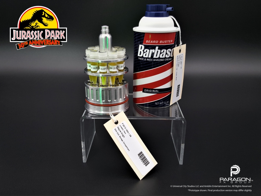 Jurassic Park Cryogenics Canister Prop Replica - Click Image to Close