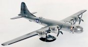 Boeing B-29 Superfortress 1/120 Scale Model Kit with Swivel Stand by Atlantis