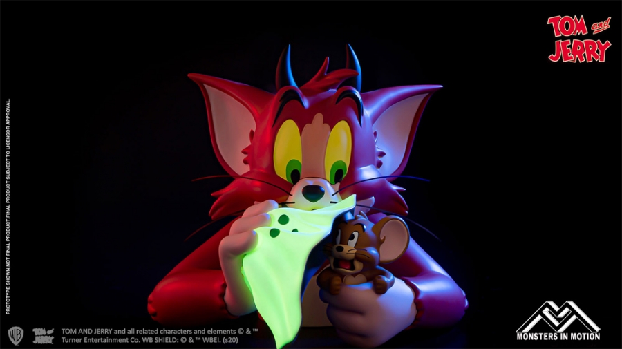 Tom and Jerry (Devil Version) Vinyl Bust by Soap Studios - Click Image to Close
