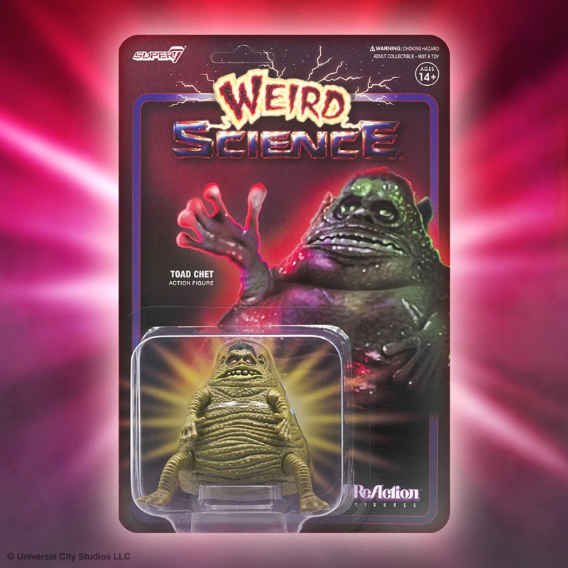 Weird Science Turd Monster Toad Chet 3.75" Reaction Figure - Click Image to Close