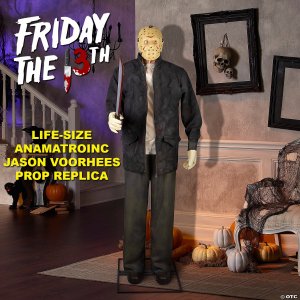 Friday the 13th Jason Voorhees Life-Size Anamatronic Prop Replica (6'4" Tall)