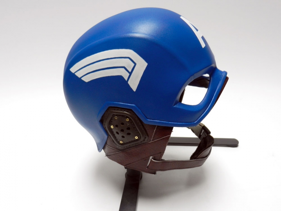 First Avenger Helmet Prop Replica - Click Image to Close