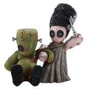 Frankenstein and Bride Mad Stitch Love Statue