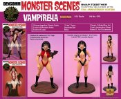 Monster Scenes Vampirella Aurora Re-Issue 1/13 Scale 55th Anniversary Limited Edition Model Kit #638
