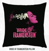 Bride of Frankenstein 14" Throw Pillow