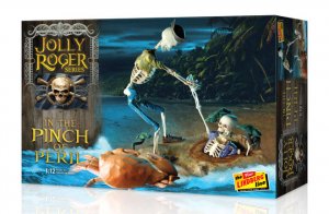 Jolly Roger Series In The Pinch Of Peril Model Kit by Lindberg