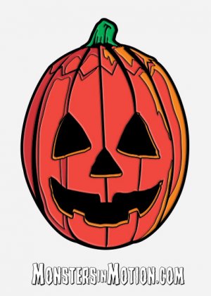 Halloween III Season of the Witch Pumpkin Enamel Pin