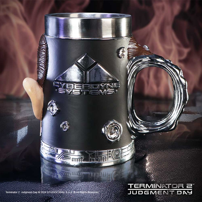 Terminator 2: Judgement Day T-1000 Tankard Mug - Click Image to Close