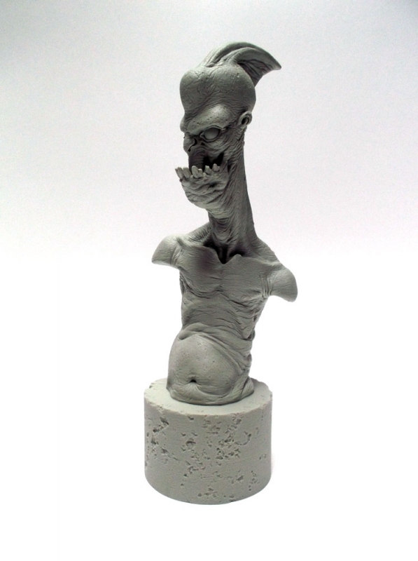 Bert Creature Bust Model Hobby Kit - Click Image to Close