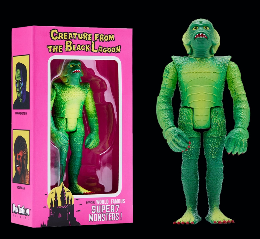 Creature from the Black Lagoon Boxed Super Monsters ReAction Figure - Click Image to Close