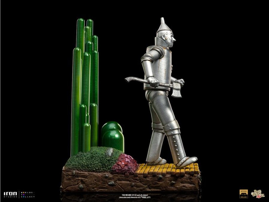 Wizard Of OZ Tin Man Deluxe Statue by Iron Studios - Click Image to Close