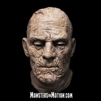 Mummy 1932 Imhotep Boris Karloff Deluxe Latex Mask Universal Studios Monsters