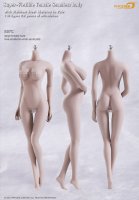 Female Body Super-Flexible Female Seamless 1/6 Scale Body with Stainless Steel Skeleton in Pale/Large Breast by Phicen [PL-LB2015S07C](Anatomically Correct Female Parts)