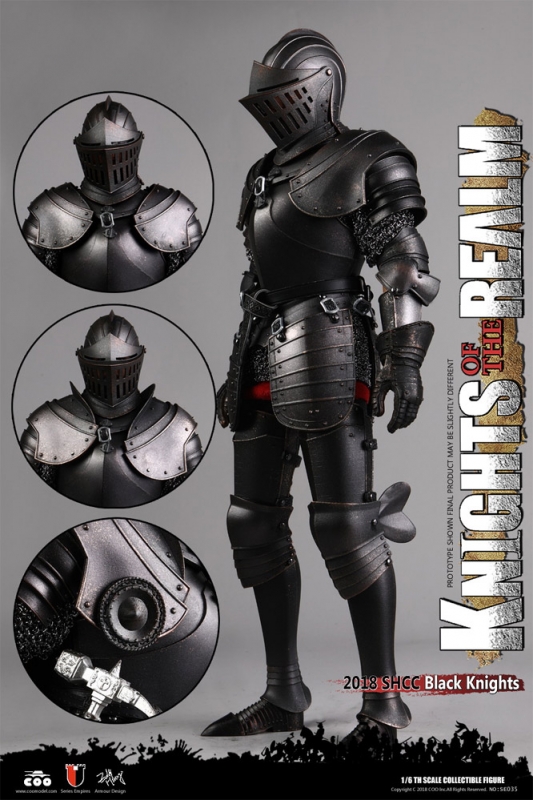 Knights Of The Realm Black Knight 1/6 Scale Figure by COO - Click Image to Close