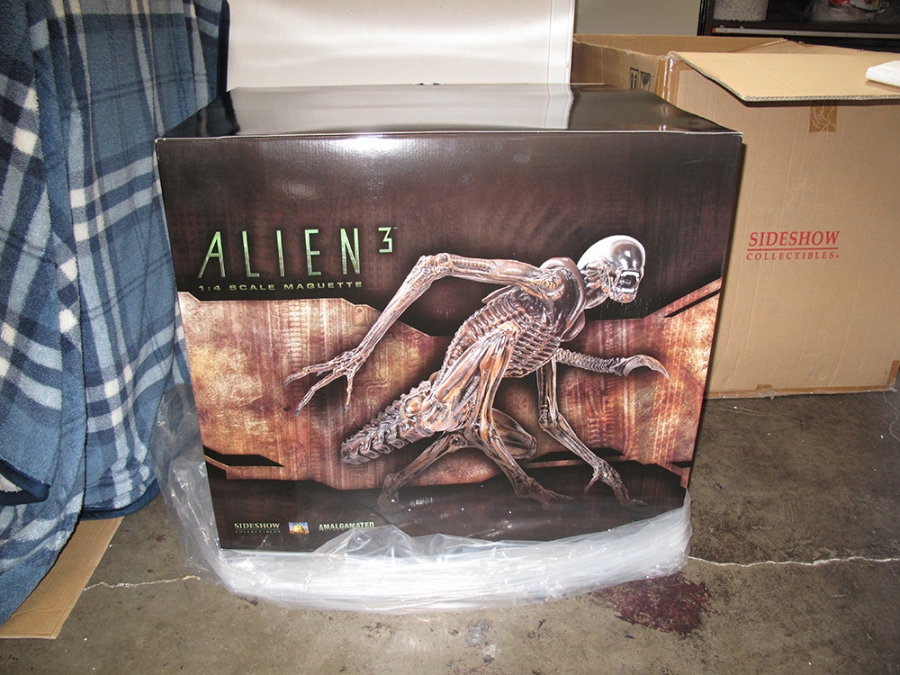 Alien 3 Dog Alien 1/4 Scale Maquette by Sideshow - Click Image to Close
