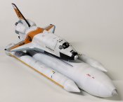 James Bond 007 Moonraker 1/200 Scale Space Shuttle with Booster Rocket Model Kit RE-Issue
