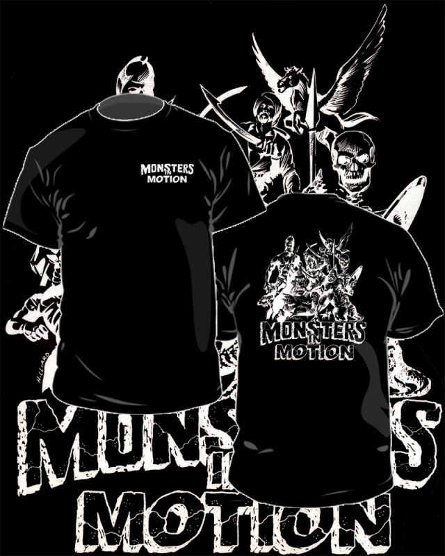 Monsters In Motion T-Shirt - Click Image to Close