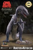 One Million Years B.C. Allosaurus & Tumak Diorama Statue Set Ray Harryhausen