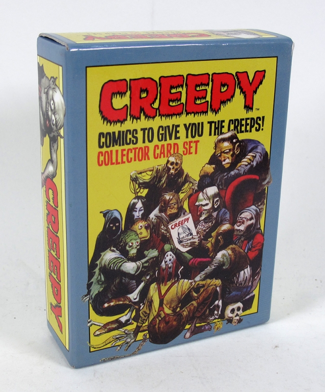 Creepy Magazine Collector's Trading Card Set of 50 Cards and Box - Click Image to Close